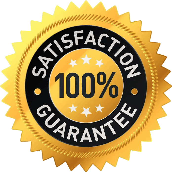 100% Money Back Guarantee